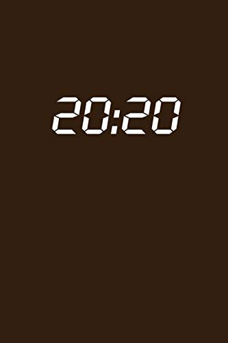 20:20: Tagesplaner 2020 A5 Braun (German Edition)