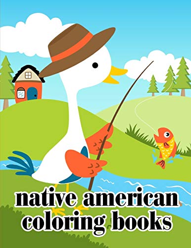 Native American Coloring Books: Baby Funny Animals And Pets Coloring Pages For Boys, Girls,Children (Happy Animals)