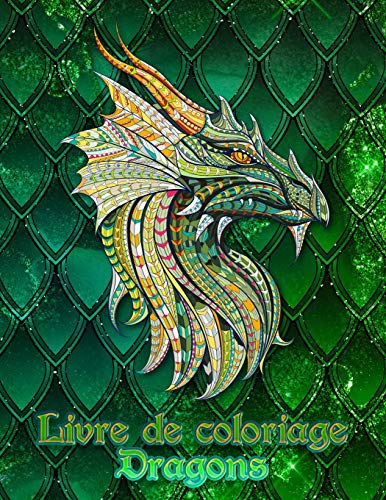 Livre de coloriage Dragons: 31 dragons attendent d'?â?¬tre peints par VOUS ! Laissez libre cours ?â?á votre imagination et transformez les dragons avec des couleurs flamboyantes! (French Edition)