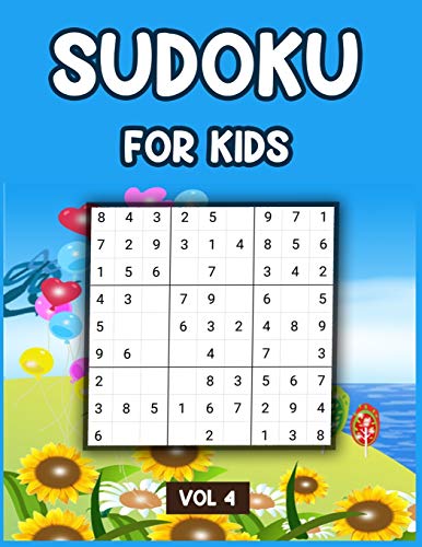 Sudoku For Kids Vol 4: A Collection Of 100 Sudoku Puzzles, Challenging And Fun Sudoku Puzzles For Clever Kids - 9781679426063