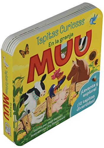 Muu (Moo Lift-A-Flap Board Book) En Español (Spanish Language Edition) (Peek-A-Flap Children's Interactive Lift-A-Flap Board Book) (Spanish Edition)