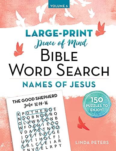 Peace Of Mind Bible Word Search: Names Of Jesus