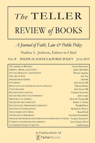 The Teller Review Of Books : Vol. Ii Political Science And Public Policy