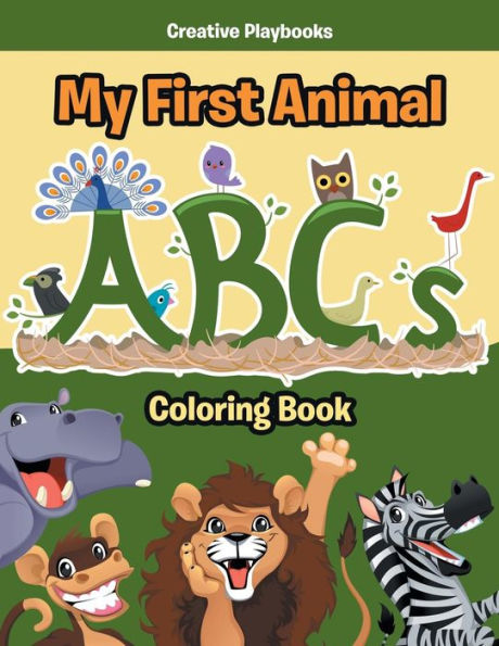 My First Animal Abcs Coloring Book