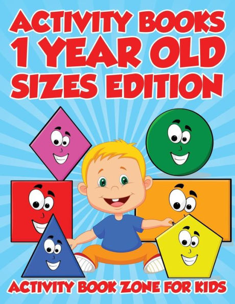 Activity Books 1 Year Old Sizes Edition - 9781683762713
