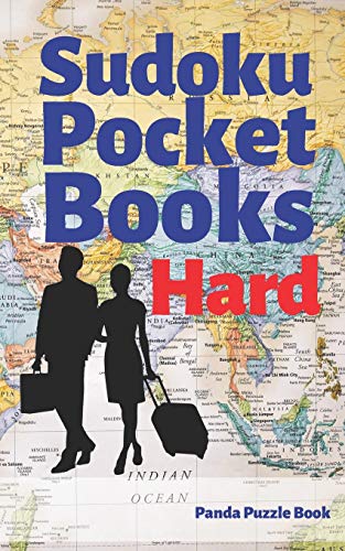 Sudoku Pocket Books Hard: Travel Activity Book For Adults