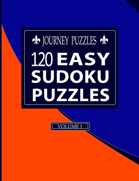 Journey Puzzles: 120 Easy Sudoku Puzzles(Volume 1)