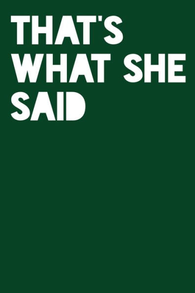 That's What She Said : Personal Expense Tracker