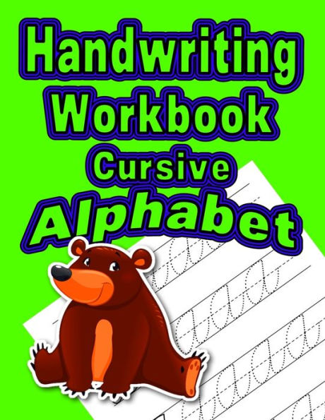 Handwriting Workbook: Cursive - Alphabet (Green)