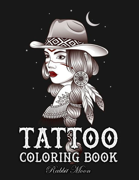 Tattoo Coloring Book : An Adult Coloring Book With Awesome, Sexy, And Relaxing Tattoo Designs For Men And Women - 9781687719614
