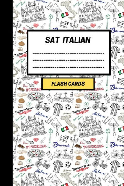 Sat Italian : Create Your Own Sat Italian Vocabulary Flash Cards. Includes Spaced Repetition And Lapse Tracker (480 Cards)