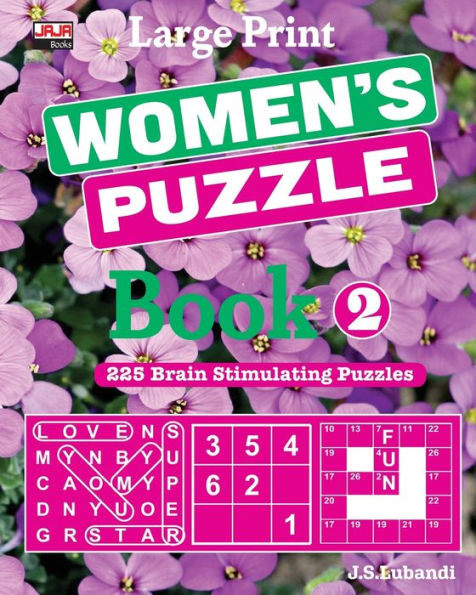 Large Print WOMEN's PUZZLE Book 2 (SMART PUZZLES FOR THE LADIES)