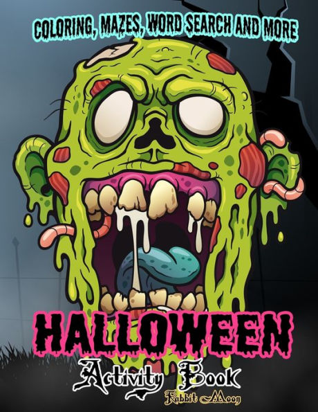 Halloween Activity book: A Fun Kid Workbook Game For Learning, Coloring, Mazes, Word Search and More ! (Halloween Collection) - 9781688212992
