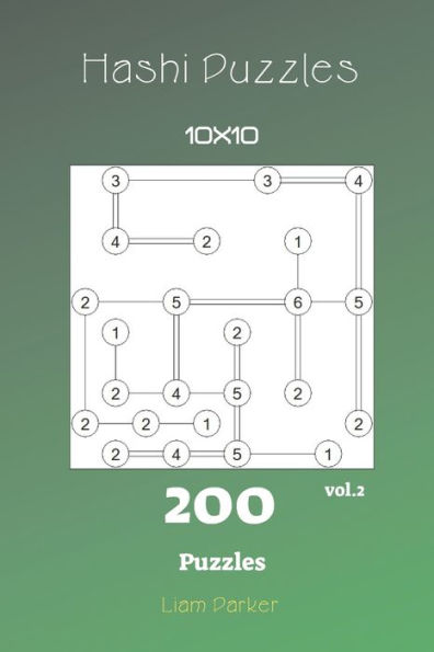 Hashi Puzzles - 200 Puzzles 10x10 vol.2