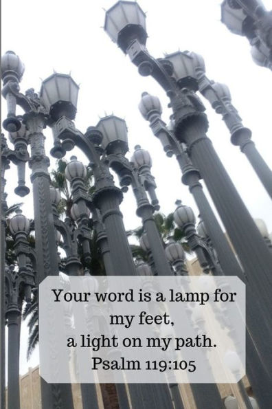 Your Word Is A Lamp For My Feet, A Light On My Path. Psalm 119 : 105: Bible Memory Verse Guide - Practical Resource To Aid Godly Christian Women In The Memorization Of Scripture - Beautiful Floral Themed Interior