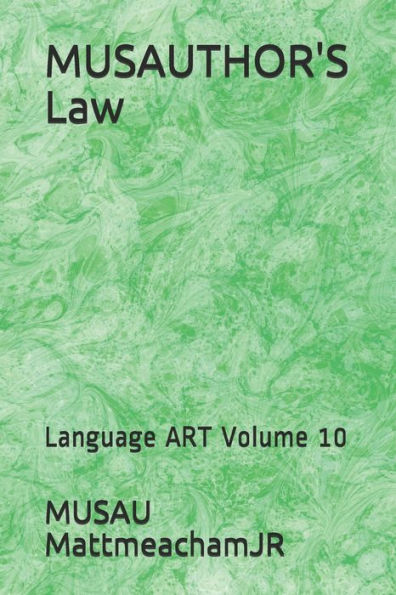 Musauthor's Law : Language Art - 9781691087181
