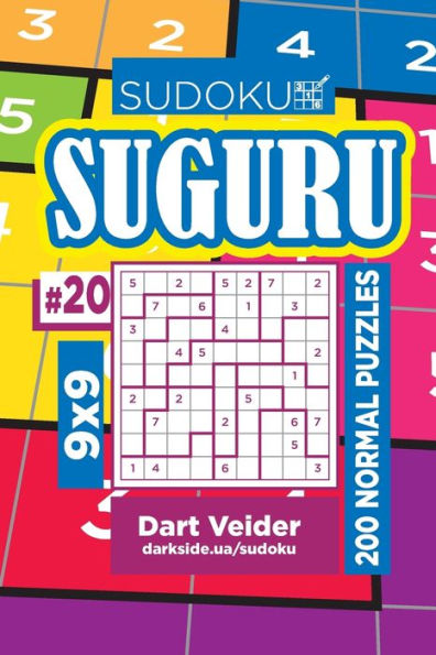 Sudoku Suguru - 200 Normal Puzzles 9X9 - 9781692034276