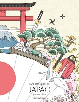 Livro Para Colorir De Japão Para Adultos 1