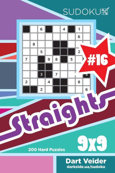 Sudoku Straights - 200 Hard Puzzles 9X9 - 9781693086595