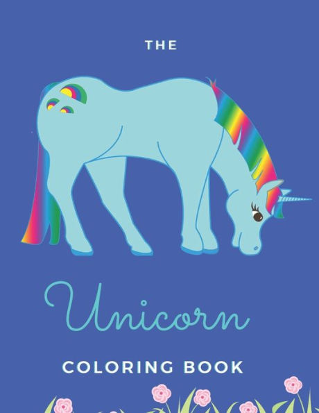 The Unicorn Coloring Book : For Girls - 20 Pages - Paperback - Made In Usa - Size 8.5 X 11