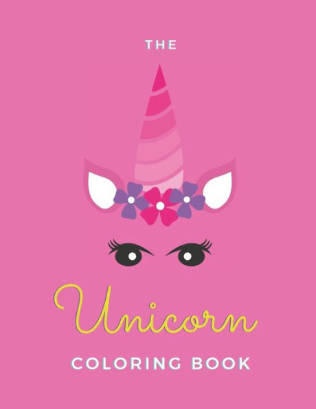 The Unicorn Coloring Book : For Teen Kids - 20 Pages - Paperback - Made In Usa - Size 8.5 X 11