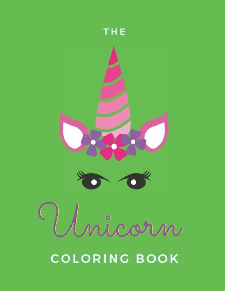The Unicorn Coloring Book : For Adult Women - 20 Pages - Paperback - Made In Usa - Size 8.5 X 11