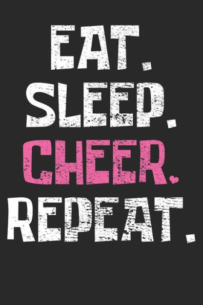 Notebook : Cheerleading Dot Grid 6X9 120 Pages