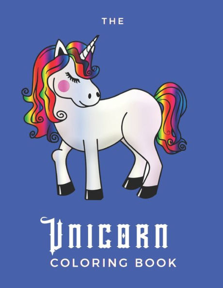 The Unicorn Coloring Book: For Adults With Depression | 25 Pages | Paperback | Made In Usa | Size 8.5 X 11