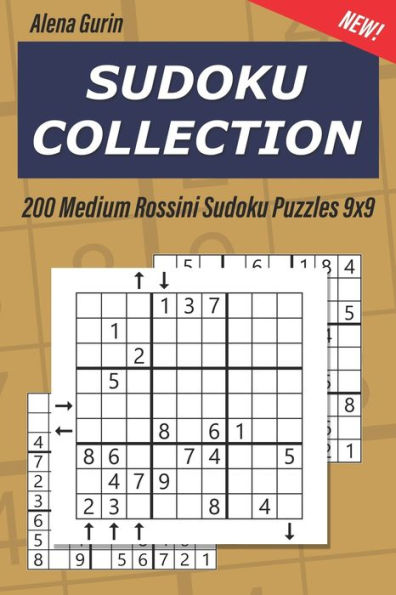 Sudoku Collection : 200 Medium Rossini Sudoku Puzzles 9X9