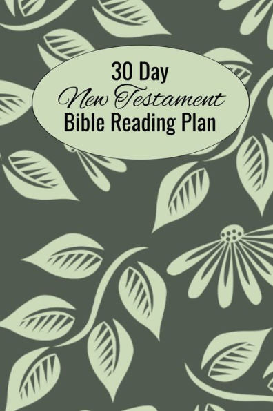 30 Day New Testament Bible Reading Plan: Daily Devotional With Scripture Reading And Writing Prompts (6"x9", 15.24 x 22.86 cm)