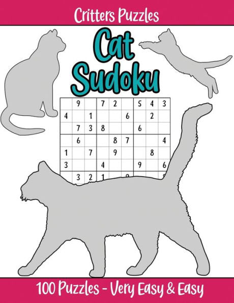 Easy Cat Sudoku: 2 difficulty levels (very easy and easy) for cat and Sudoku lovers