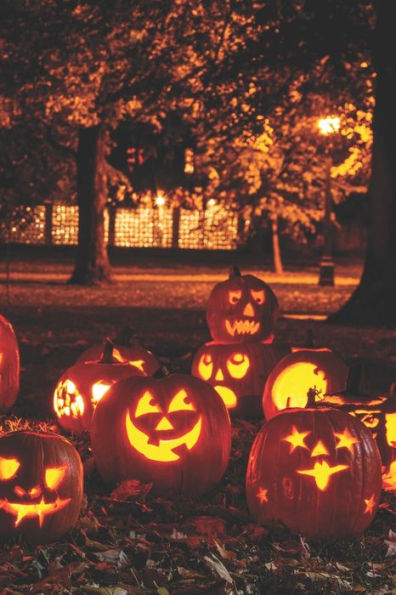 Halloween: Bereite dich auf die Apokalypse und den Weltuntergang vor ? das lustige, gruslige Buch zum selbst ausfüllen ? Dokumentiere die besten ... Format ? Motiv: Kürbisfeld (German Edition)
