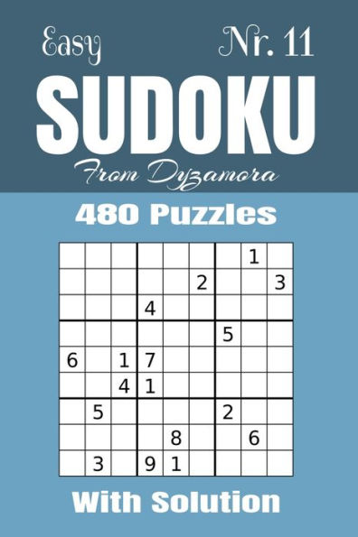 Easy Sudoku Nr.11: 480 puzzles with solution
