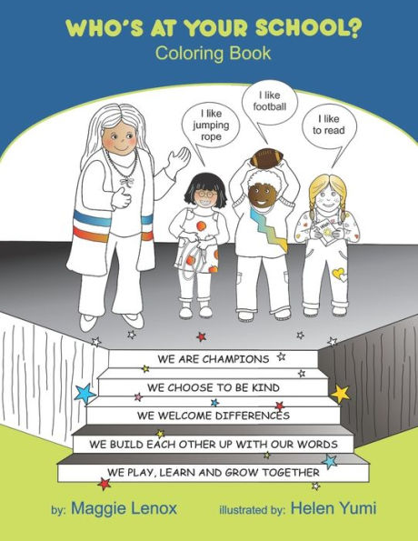 Who's At Your School? : Coloring Book