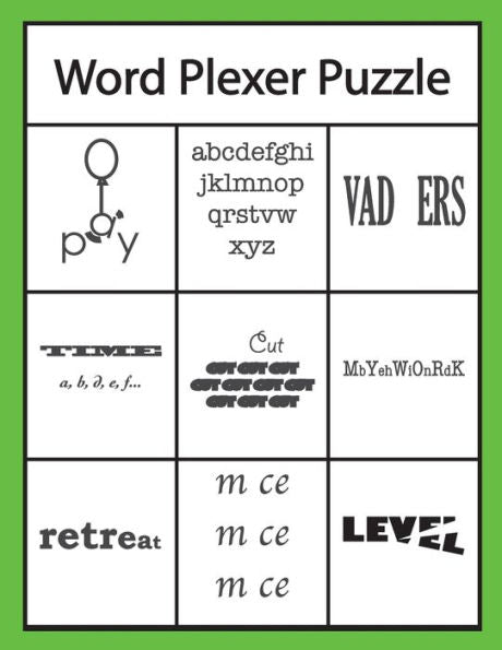 Word Plexer Puzzle : Rebus Puzzles Word Or Phrase Fun And Challenge Game - 9781696405560