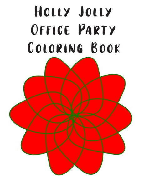 Holly Jolly Office Party Coloring Book