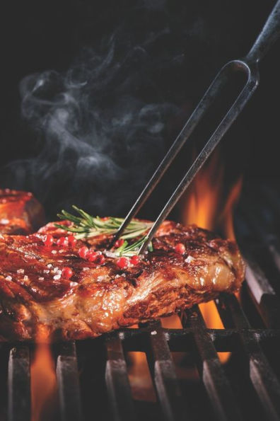 Mein Grillbuch : ? Deine Eigenen Grillrezepte Auf Einen Blick ? Vorausgefülltes Grillprotokoll Für Deine Eigenen Rezepte Und Fleisch-Kreationen ? Grillen Wie Echte Männer ? 6X9 Format ? Motiv: Grillfleisch