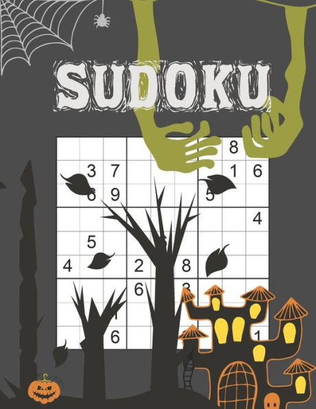 Halloween Sudoku: Jeu Classique | 400+ Grilles | Niveau: facile - moyen - difficile - très difficile - diabolique (French Edition)