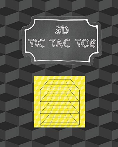 3D Tic Tac Toe: Fun Game, Creative Thinking Skills For Teens And Adults