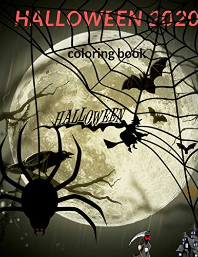 HALLOWEEN 2020 coloring book: Fun coloring guaranteed for children aged 3-8 years.