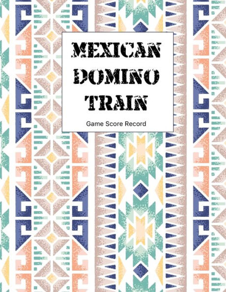 Mexican Domino Train Game Score Record : Large Size Pads Were Great. Mexican Train Score Record Dominoes Scoring Game Record Level Keeper Book