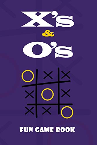 X's & O's Fun Game Book: Blue Tic Tac Toe Game Book, Christmas Game Boys and Girls, Encourage Strategic Thinking Creativity, Fun and Challenge to Play ... or hike, funny love game book for couples