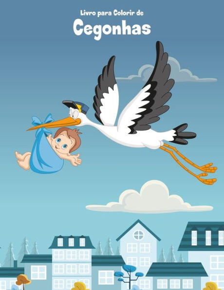 Livro Para Colorir De Cegonhas 1