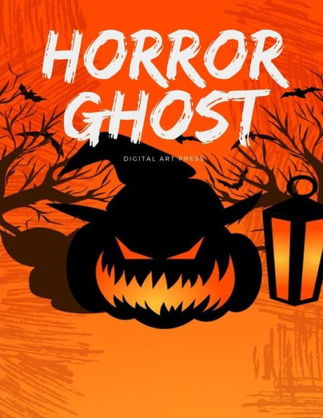 Horror Ghost: Coloring Book with Funny Images for special occasion age 2-5, special design from Professsional Artist (Happy Color)