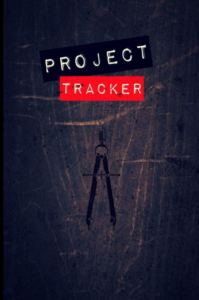 Project Tracker : Faux Vintage Distressed Cover Design - 9781701202153