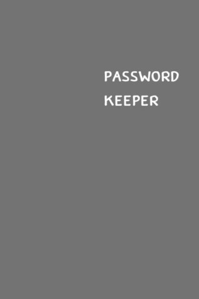 Password Keeper : Size (6 X 9 Inches) - 100 Pages - Fossil Cover: Keep Your Usernames, Passwords, Social Info, Web Addresses And Security Questions In One. So Easy & Organized