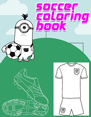 soccer coloring book: Interesting Coloring Book For Kids, Football, Baseball, Soccer, lovers and Includes Bonus Activity 100 Pages (Coloring Books for Kids)