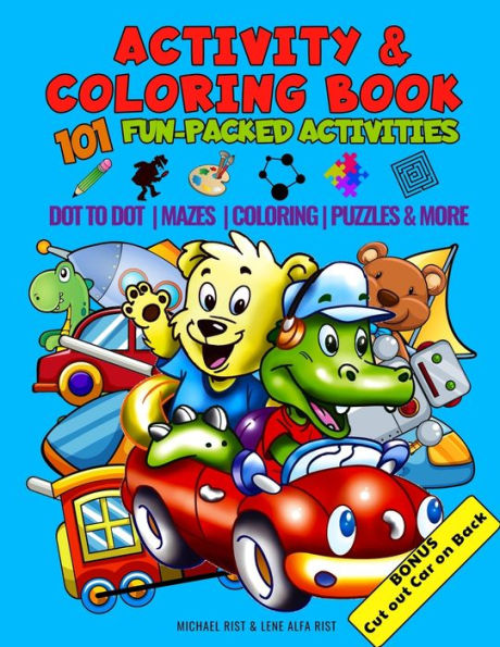 Activity & Coloring Book ? 101 Fun Packed Activities