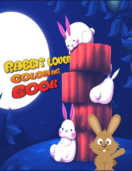 Rabbit Lover Coloring Book : Awesome Rabbit Coloring Book Featuring With 50+ Paisley And Mandala Types Pattern Coloring Pages Ever