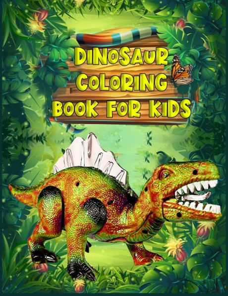 Dinosaur Coloring Book for Kids: Best Coloring book for Dinosaur lovers | With 50+ Unique design and 100+ pages best book ever for Children